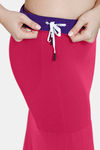 Zivame All Day Flared Mermaid Reversible Saree Shapewear - Violet Indigo N Magenta — thumbnail 11